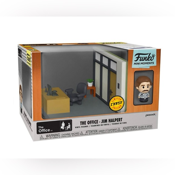 Brand New Funko The Office Jim CHASE Mini Moments Mini-Figure Diorama Playset - Picture 2 of 8